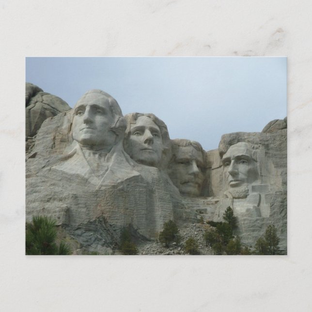 Mount Rushmore Postcard (Front)