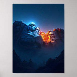 Mount Rushmore Poster