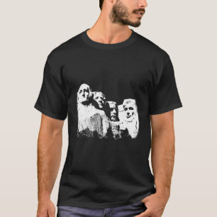 Mount Rushmore Presidents Sculpture T-Shirt