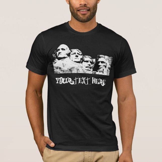 Mount Rushmore Presidents T-Shirt (Front)