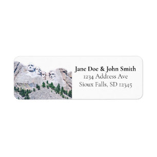 Mount Rushmore Return Address Labels