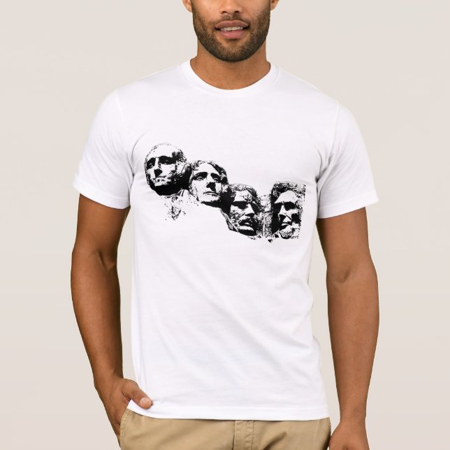 Mount Rushmore Silhouette T-Shirt (Front)