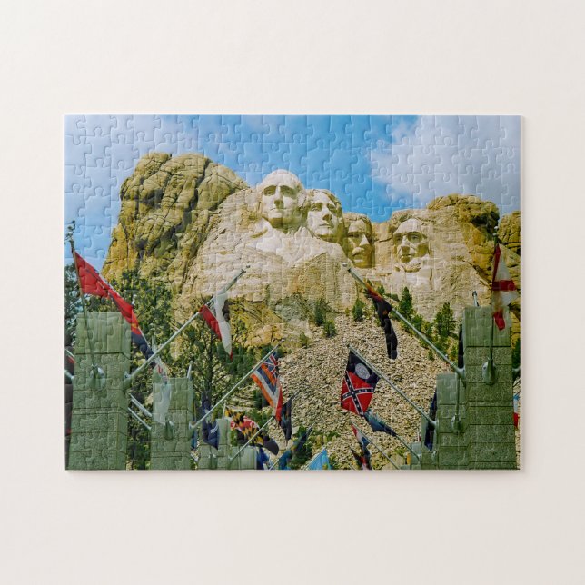 Mount Rushmore South Dakota. Jigsaw Puzzle (Horizontal)