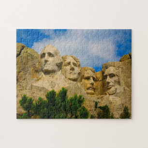 Mount Rushmore South Dakota. Jigsaw Puzzle