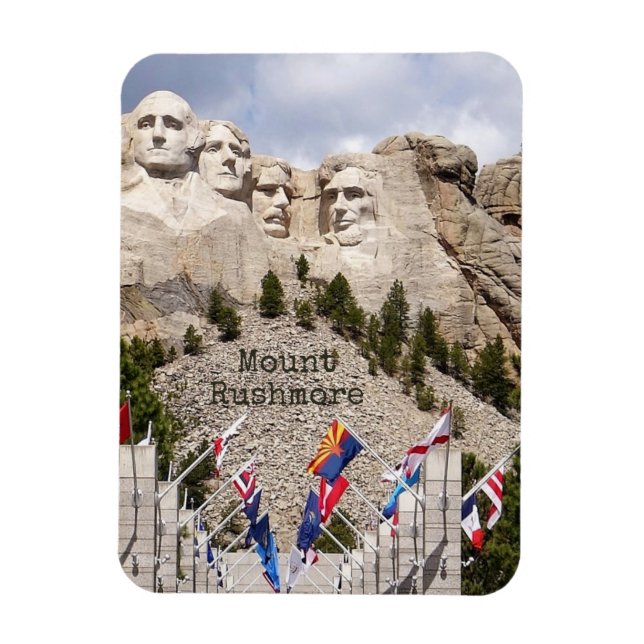 Mount Rushmore South Dakota Magnet (Vertical)