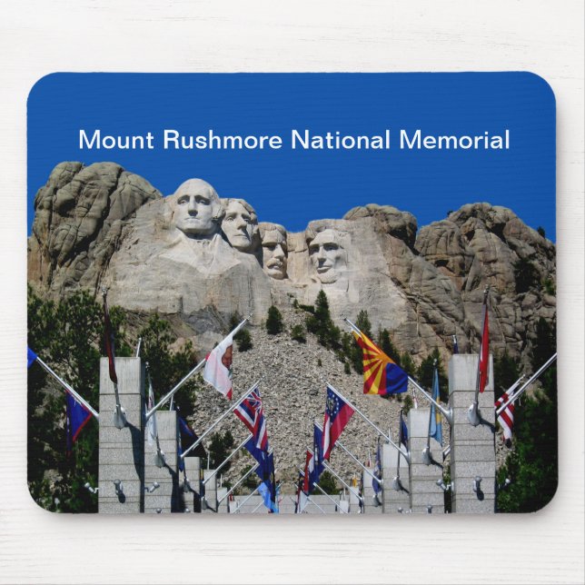 Mount Rushmore South Dakota Souvenir Mouse Pad (Front)
