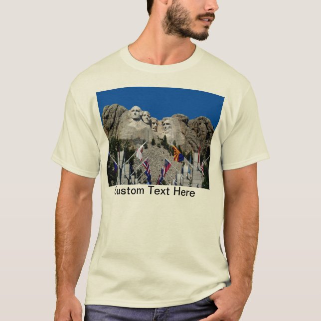 Mount Rushmore South Dakota Souvenir T-Shirt (Front)
