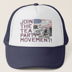 Mount Rushmore Tea Party Gear Trucker Hat