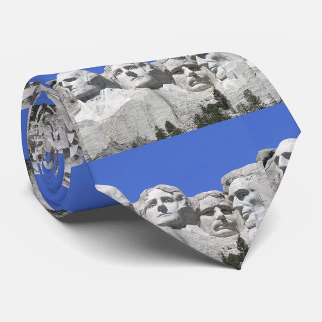 Mount Rushmore Tie (Rolled)