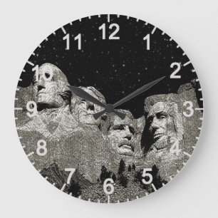 Mount Rushmore, Wall Clock