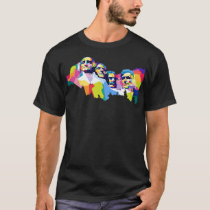 Mount Rushmore WPAP T-Shirt