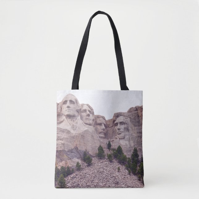 Mount Rushmore's Four Tote Bag (Front)