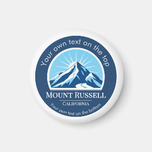 Mount Russell California Sierra Nevada Magnet