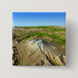 Mount Saint Helens 15 Cm Square Badge