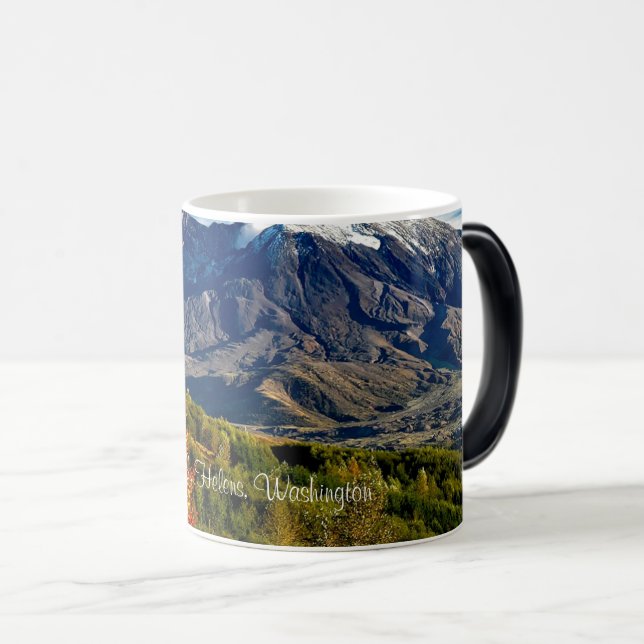 Mount Saint Helens, Washington Magic Mug (Front Right)