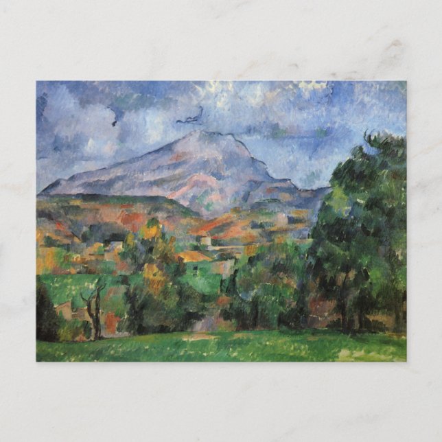 Mount Sainte-Victoire by Paul Cezanne Postcard (Front)