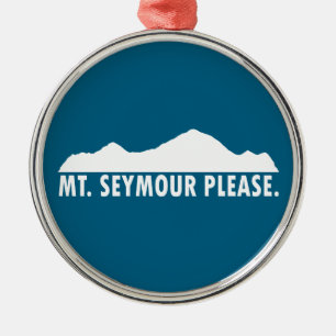 Mount Seymour Please Metal Tree Decoration