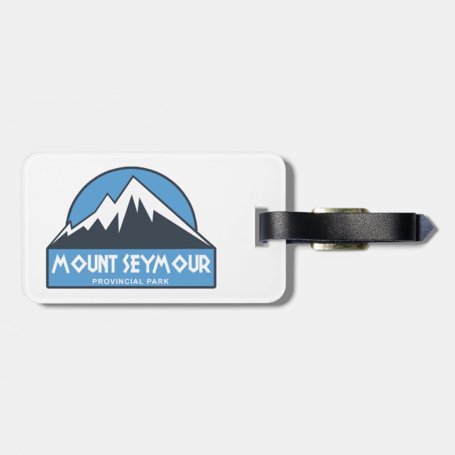 Mount Seymour Provincial Park Luggage Tag (Back Horizontal)