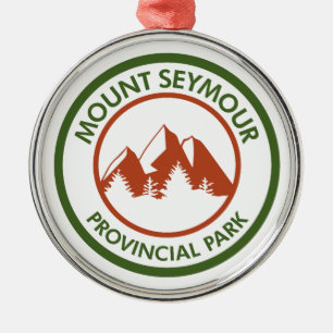 Mount Seymour Provincial Park Metal Tree Decoration