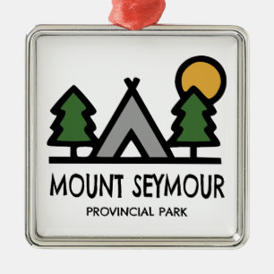 Mount Seymour Provincial Park Metal Tree Decoration