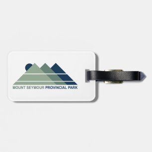 Mount Seymour Provincial Park Mountain Sun Luggage Tag