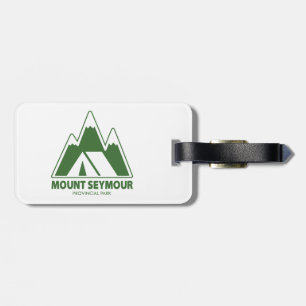Mount Seymour Provincial Park Mountains Camping Luggage Tag