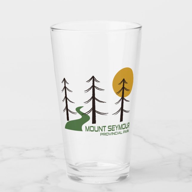 Mount Seymour Provincial Park Trail Glass (Front)
