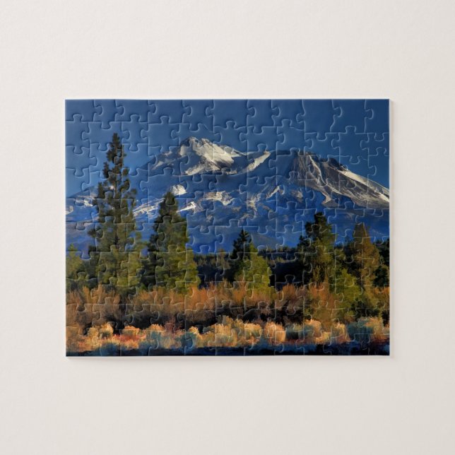 MOUNT SHASTA 1 JIGSAW PUZZLE (Horizontal)