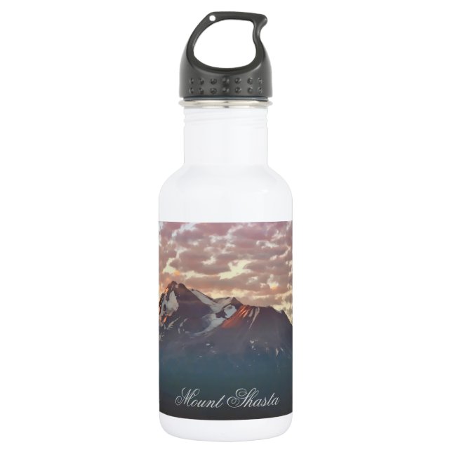 MOUNT SHASTA 532 ML WATER BOTTLE (Front)