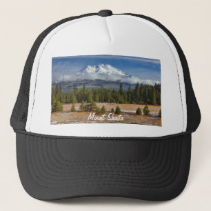 MOUNT SHASTA IN SNOW TRUCKER HAT