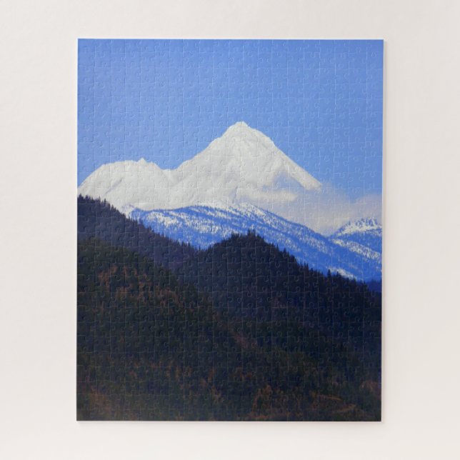 Mount Shasta in Spring.... Jigsaw Puzzle (Vertical)