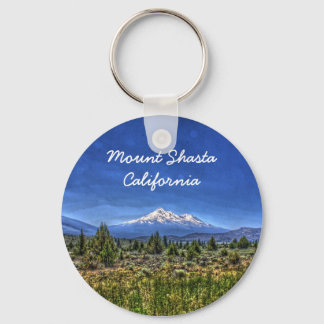 Mount Shasta Key Ring