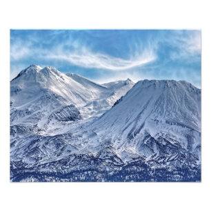MOUNT SHASTA PHOTO PRINT