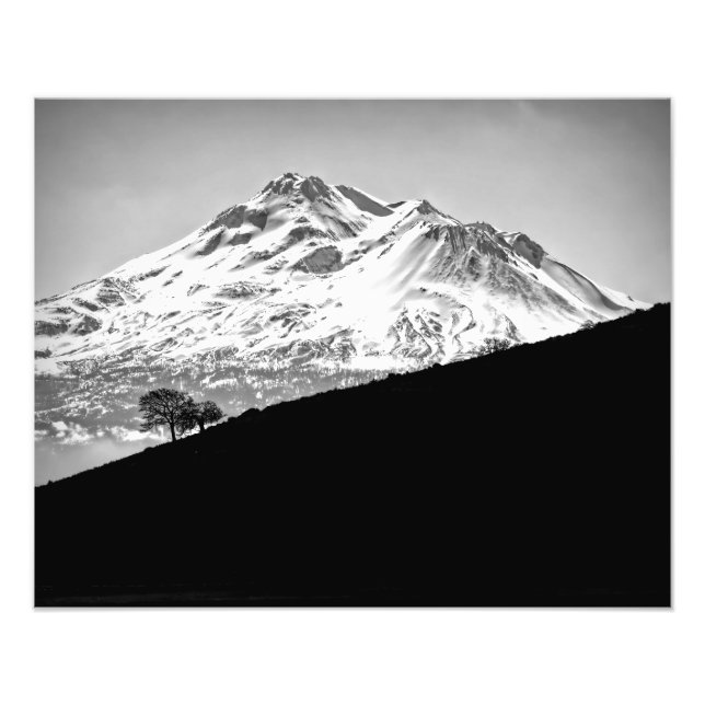MOUNT SHASTA PHOTO PRINT (Front)