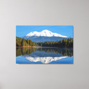 MOUNT SHASTA REFLECTED CANVAS PRINT