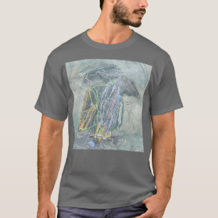 Mount Snow Resort Trail Map T-Shirt