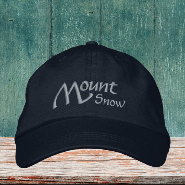Mount Snow Vermont Embroidered Hat (Creator Uploaded)
