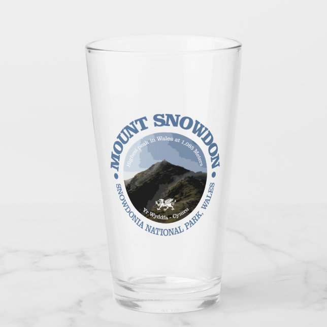 Mount Snowdon Glass (Front)
