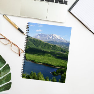 Mount St Helens Coldwater Lake Scenic Landscape Notebook