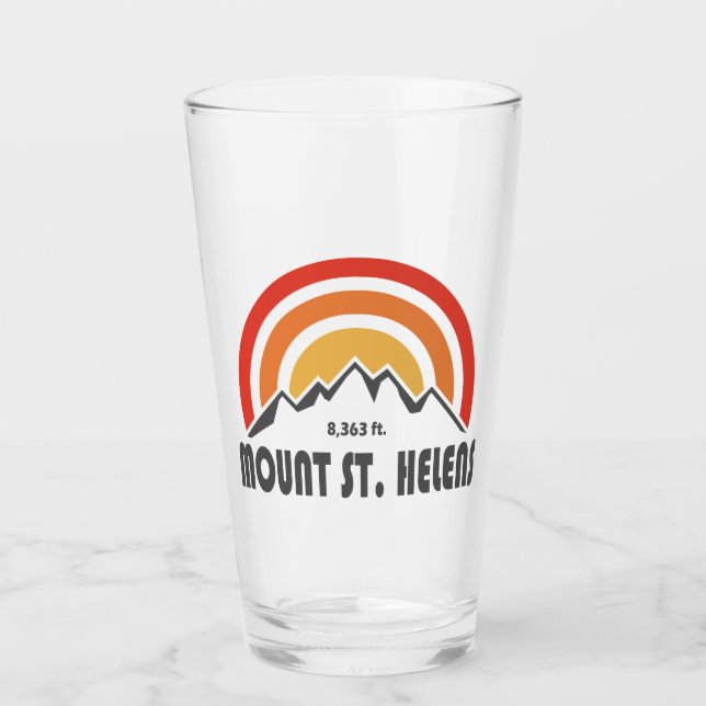 Mount St. Helens Glass (Front)