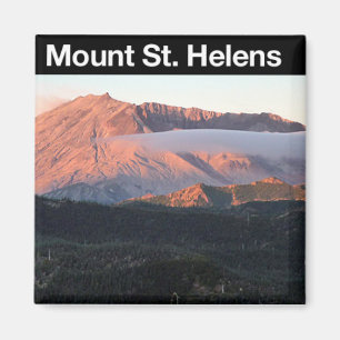 Mount St. Helens Magnet