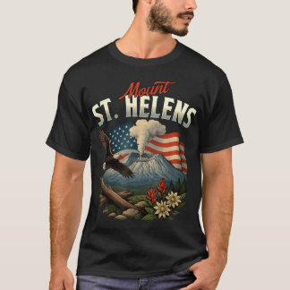 Mount St. Helens Souvenir Washington Volcano T-Shirt