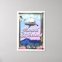 Mount St. Helens Washington Travel poster