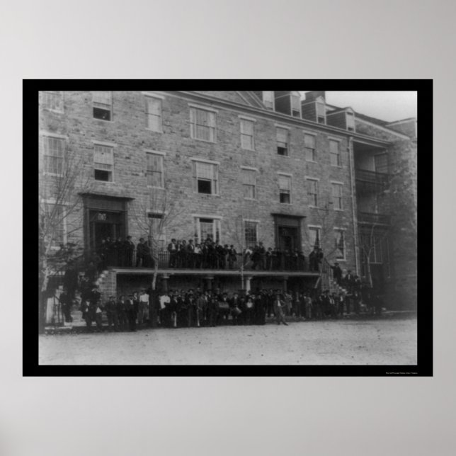 Mount St. Mary's in Emmitsburg, MD 1863 Poster (Front)