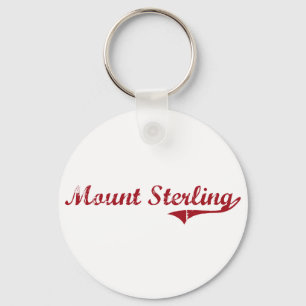Mount Sterling Ohio Classic Design Key Ring