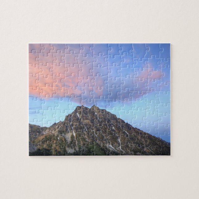 Mount Stuart, at sunset Jigsaw Puzzle (Horizontal)