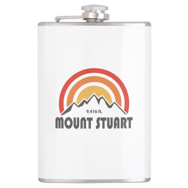 Mount Stuart Hip Flask (Front)