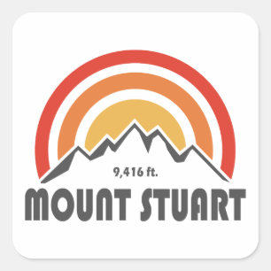 Mount Stuart Square Sticker