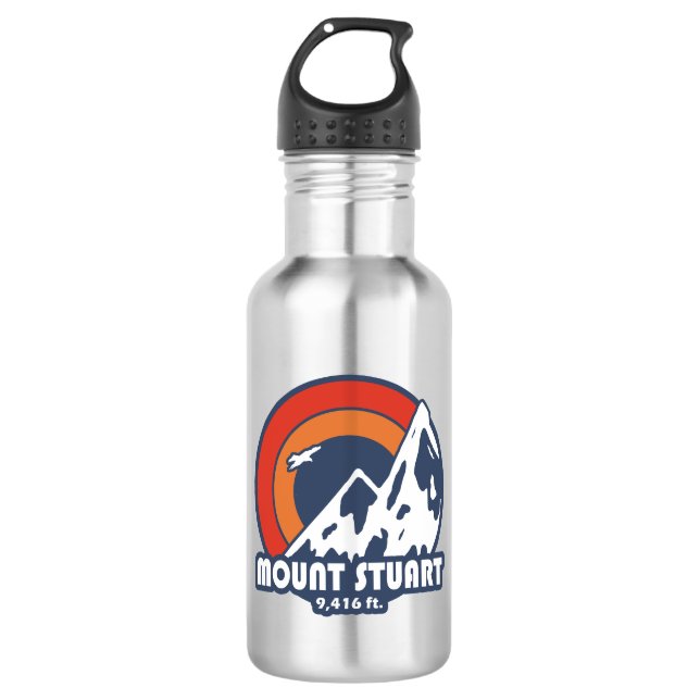 Mount Stuart Washington Sun Eagle 532 Ml Water Bottle (Front)