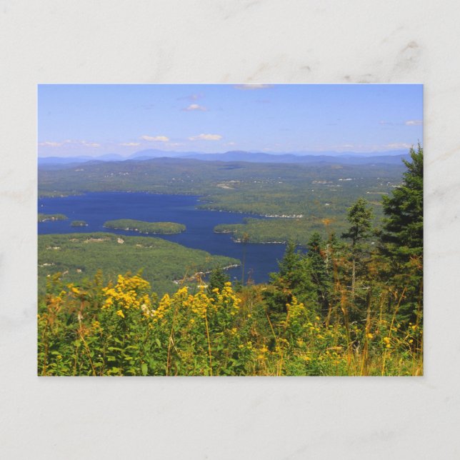 Mount Sunapee Lake Sunapee View Postcard (Front)
